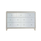 ACME Sliverfluff Mirrored & Champagne Dresser Model BD00246