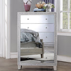 ACME Sliverfluff Mirrored & Champagne Chest Model BD00247