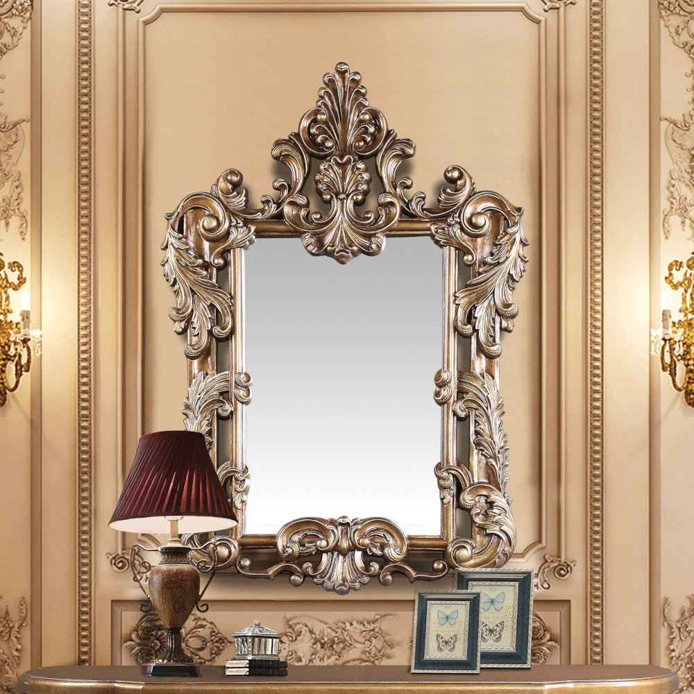 ACME Constantine Brown & Gold Mirror Model BD00473