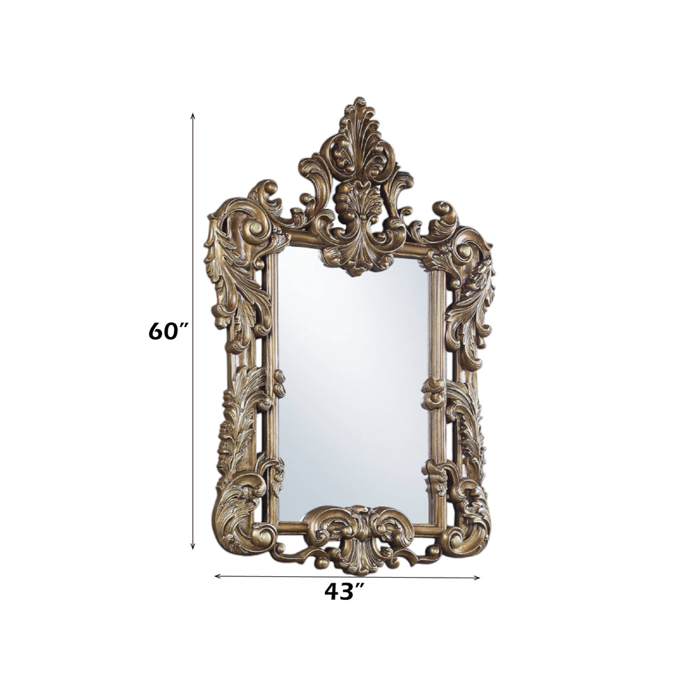 ACME Constantine Brown & Gold Mirror Model BD00473