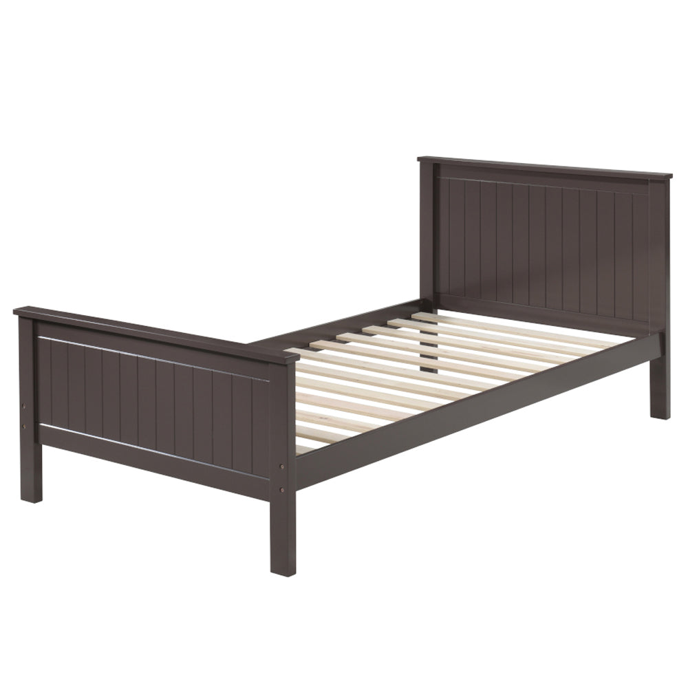 ACME Bungalow Chocolate Twin Bed Model BD00494