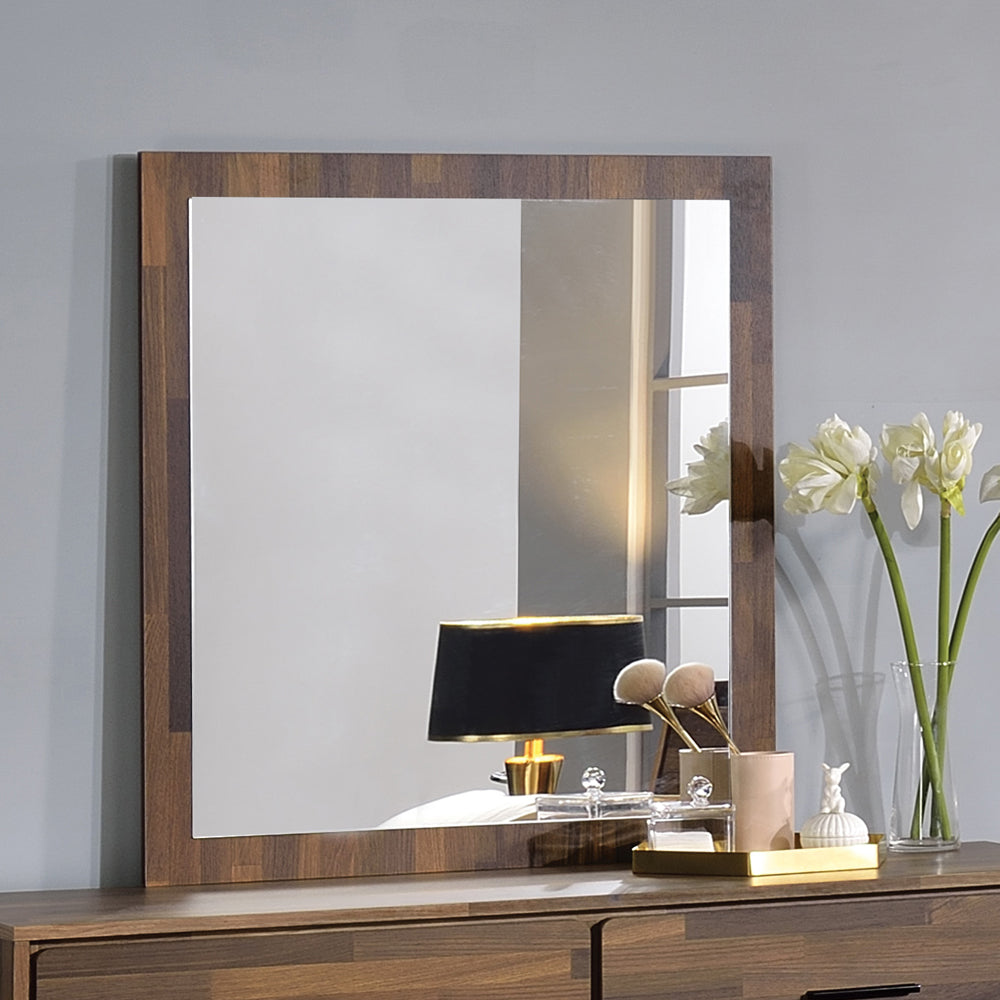 ACME Hestia Walnut Mirror Model BD00544