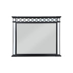 ACME Varian II Mirrored Black & Silver Mirror Model BD00586