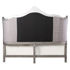 ACME Ariadne Velvet & Antique Platinum Queen Bed Model BD00603Q