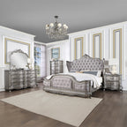ACME Ariadne Antique Platinum Dresser Model BD00606