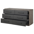 ACME Estevon Gray Oak Dresser Model BD00614