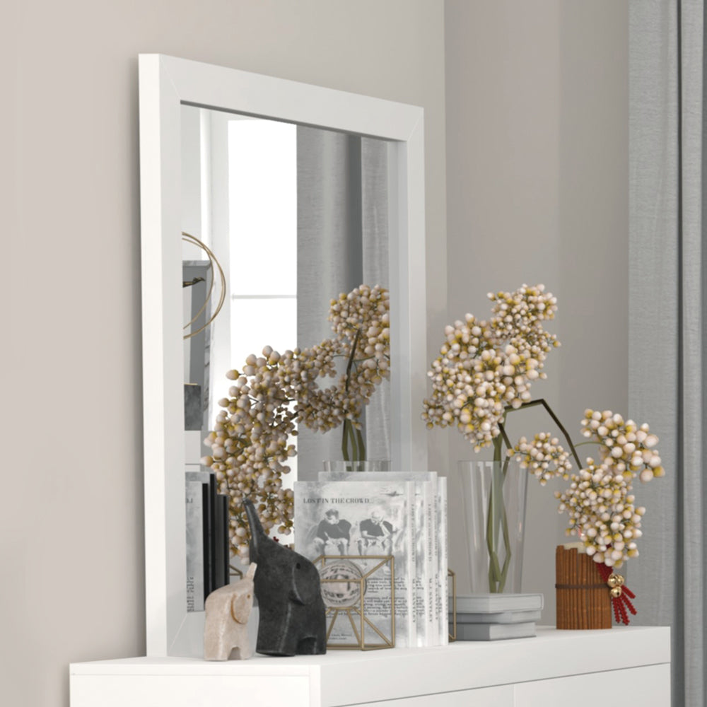 ACME Casilda White Mirror Model BD00646