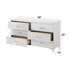 ACME Casilda White Dresser Model BD00647