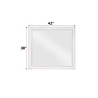 ACME Katia Rustic Gray & Weathered White Mirror Model BD00662