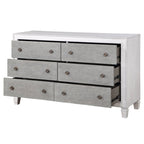 ACME Katia Rustic Gray & Weathered White Dresser Model BD00663