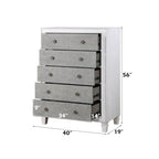 ACME Katia Rustic Gray & Weathered White Chest Model BD00664