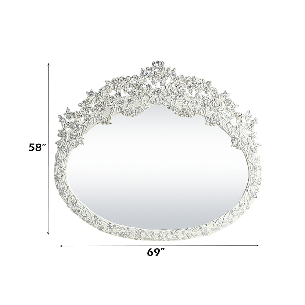 ACME Vanaheim Antique White Mirror Model BD00673