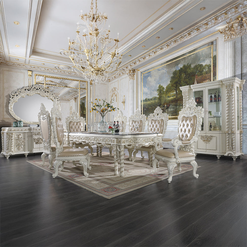 ACME Vanaheim Antique White Mirror Model BD00673