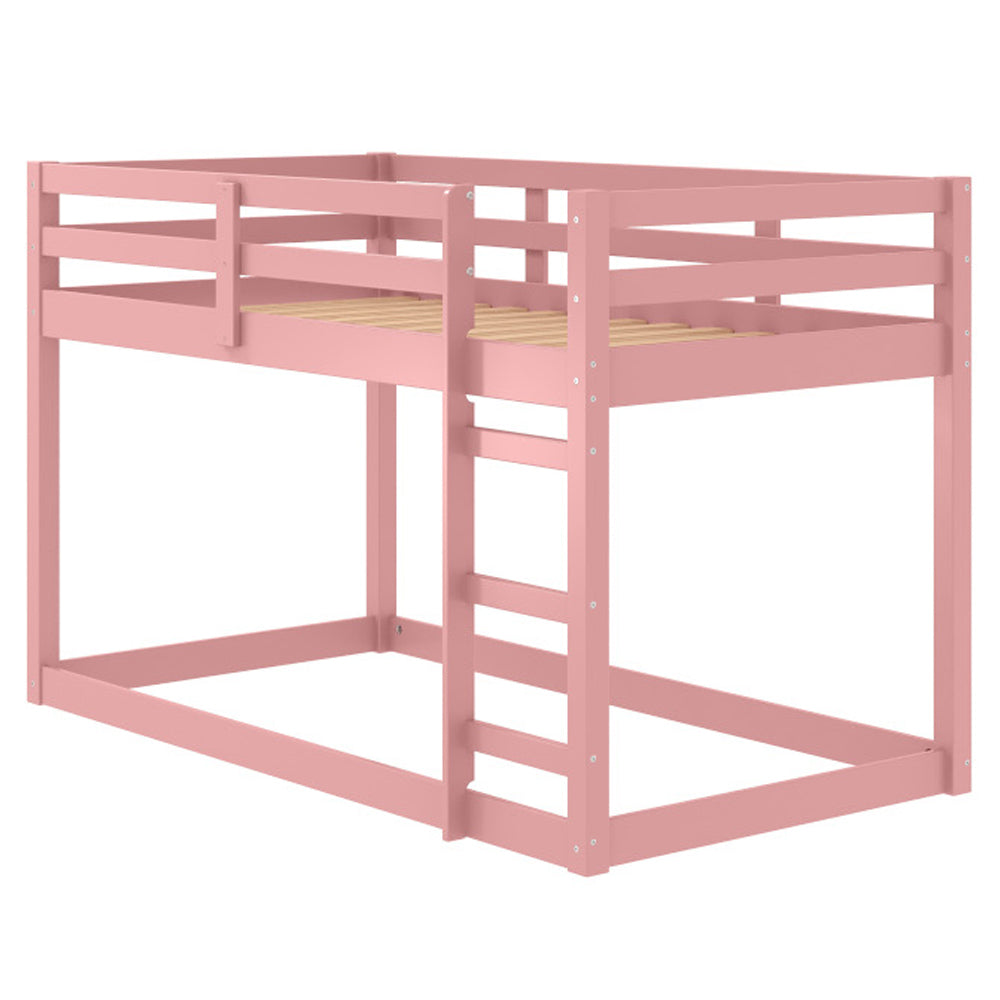 ACME Gaston II Pink Twin Loft Bed Model BD00768