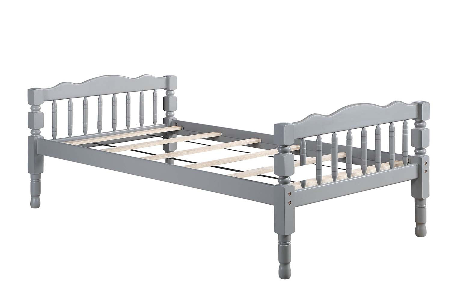 ACME Homestead Gray Bunk Bed (Twin | Twin)Model BD00864