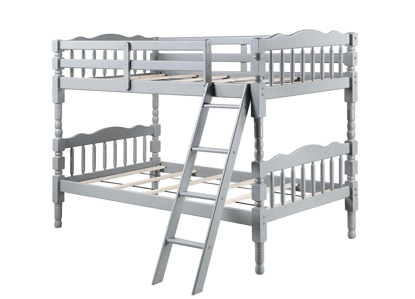 ACME Homestead Gray Bunk Bed (Twin | Twin)Model BD00864