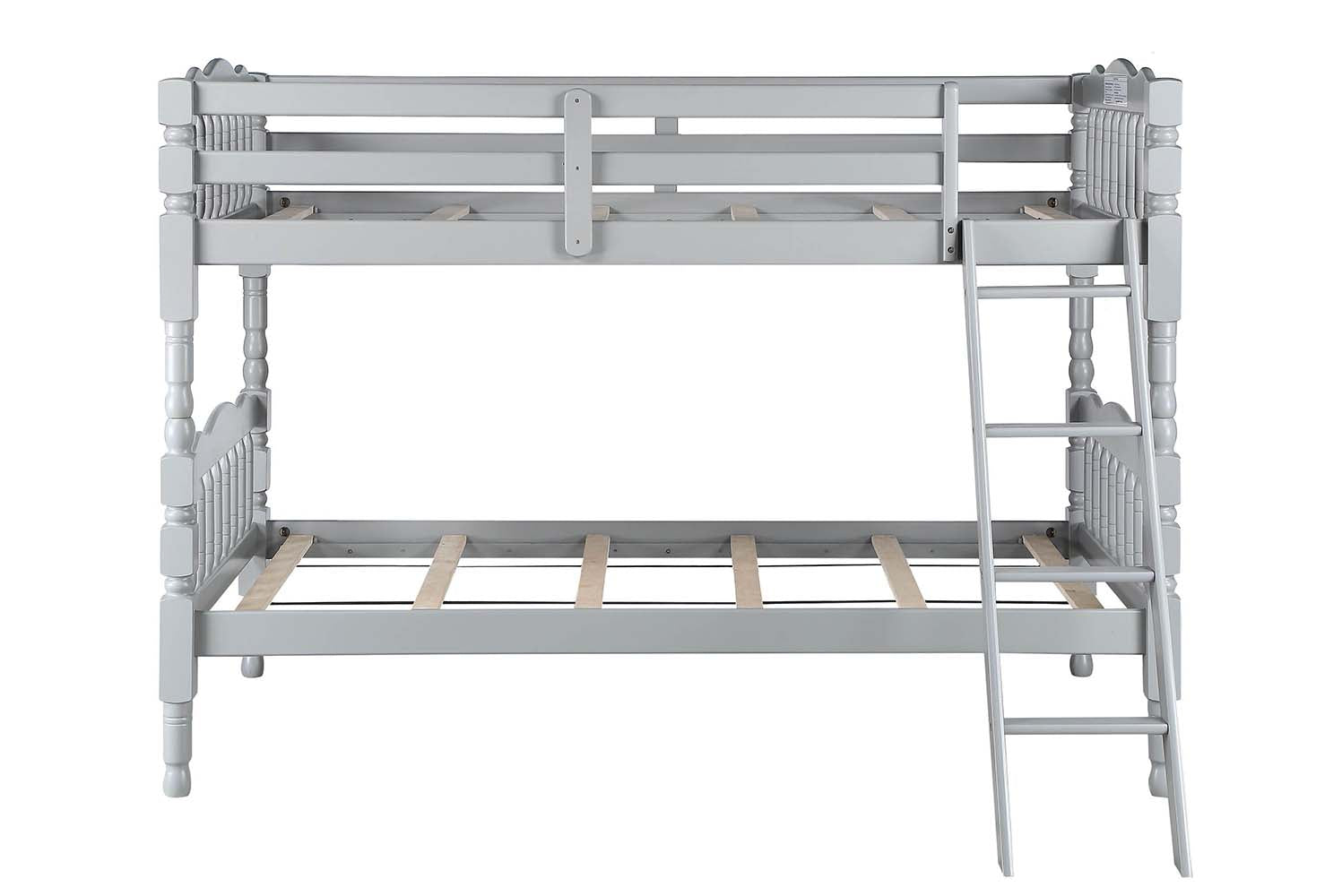 ACME Homestead Gray Bunk Bed (Twin | Twin)Model BD00864