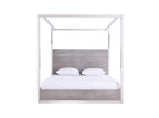 Modrest Arlene Modern Grey Elm & Stainless Steel Bedroom Set Model VGVCBD008A-SET
