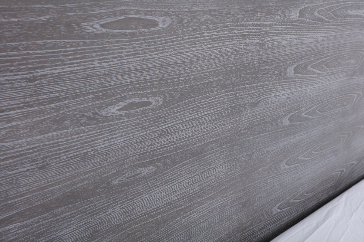 Modrest Charlene Modern Grey Elm & Stainless Steel 4 Piece Bedroom Set Model VGVC-CHARLENE-4PC-SET