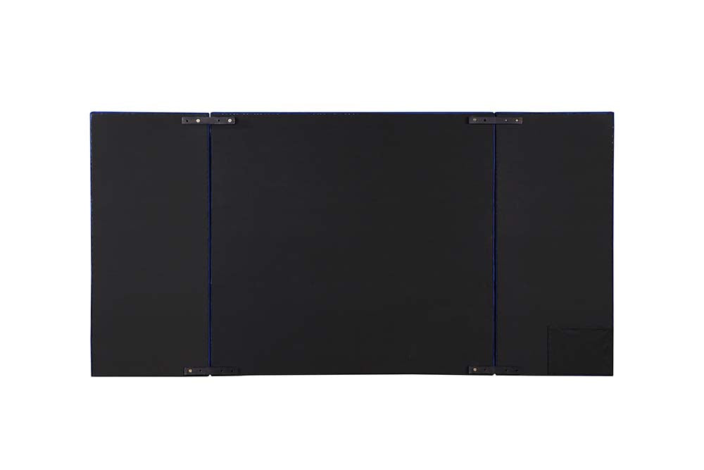 ACME Damazy Blue Velvet Queen Bed Model BD00973Q