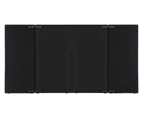 ACME Damazy Black Velvet Eastern King Bed Model BD00974EK