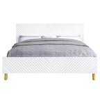 ACME Gaines White High Gloss Queen Bed Model BD01034Q