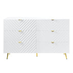 ACME Gaines White High Gloss Dresser Model BD01037
