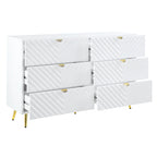 ACME Gaines White High Gloss Dresser Model BD01037