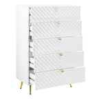 ACME Gaines White High Gloss Chest Model BD01038A