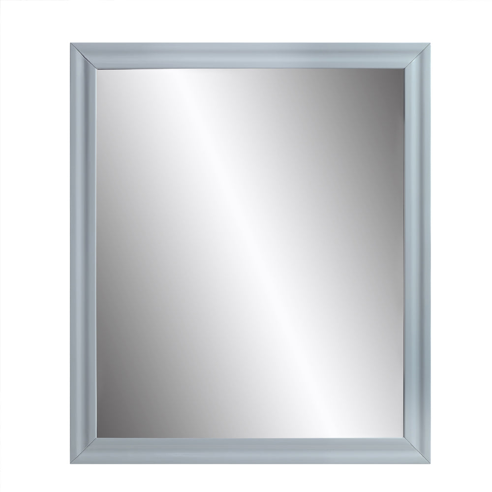 ACME Gaines Gray High Gloss Mirror Model BD01042