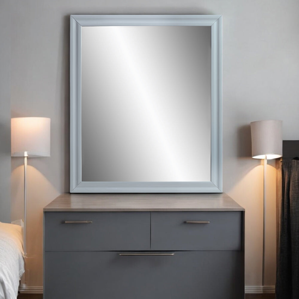 ACME Gaines Gray High Gloss Mirror Model BD01042