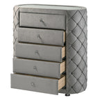 ACME Perine Gray Velvet Chest Model BD01066