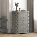 ACME Perine Gray Velvet Chest Model BD01066