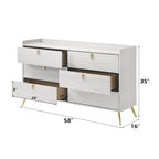 ACME Zeena White Dresser Model BD01179