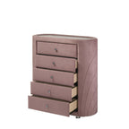 ACME Salonia Pink Velvet Chest Model BD01187