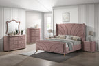 ACME Salonia Pink Velvet Chest Model BD01187