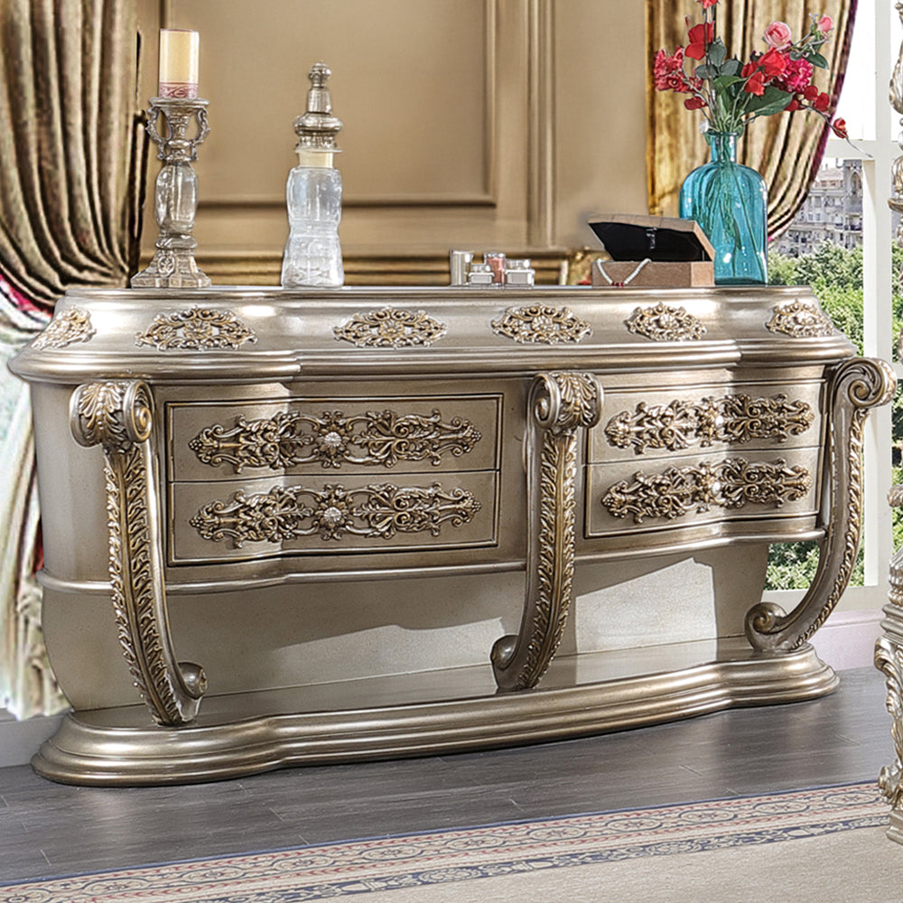 ACME Danae Champagne & Gold Dresser Model BD01237