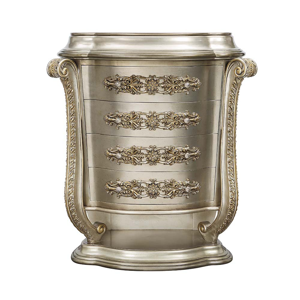 ACME Danae Champagne & Gold Chest Model BD01238