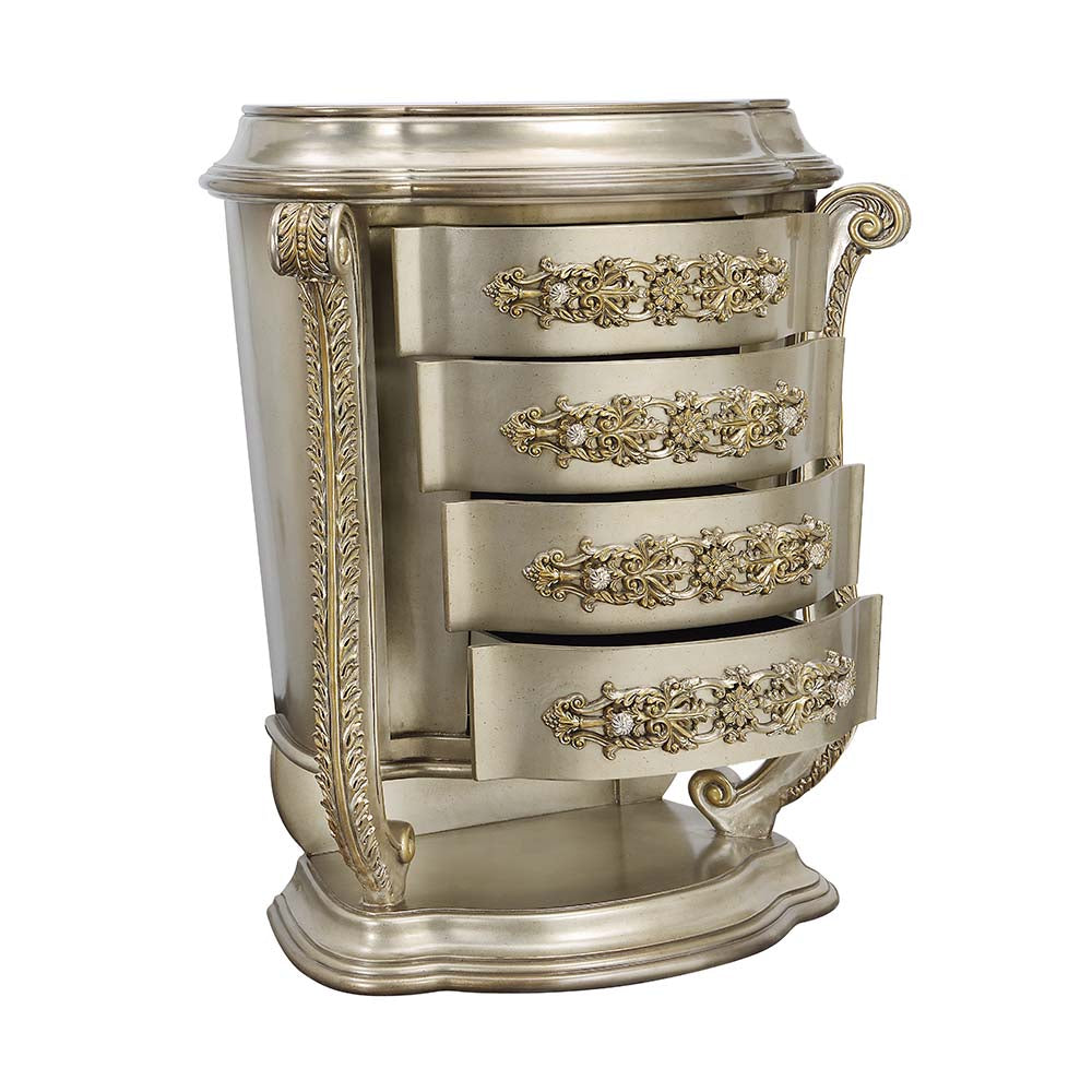 ACME Danae Champagne & Gold Chest Model BD01238