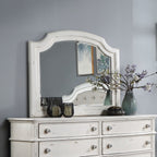 ACME Jaqueline Antique White Mirror Model BD01435