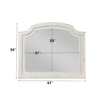 ACME Jaqueline Antique White Mirror Model BD01435
