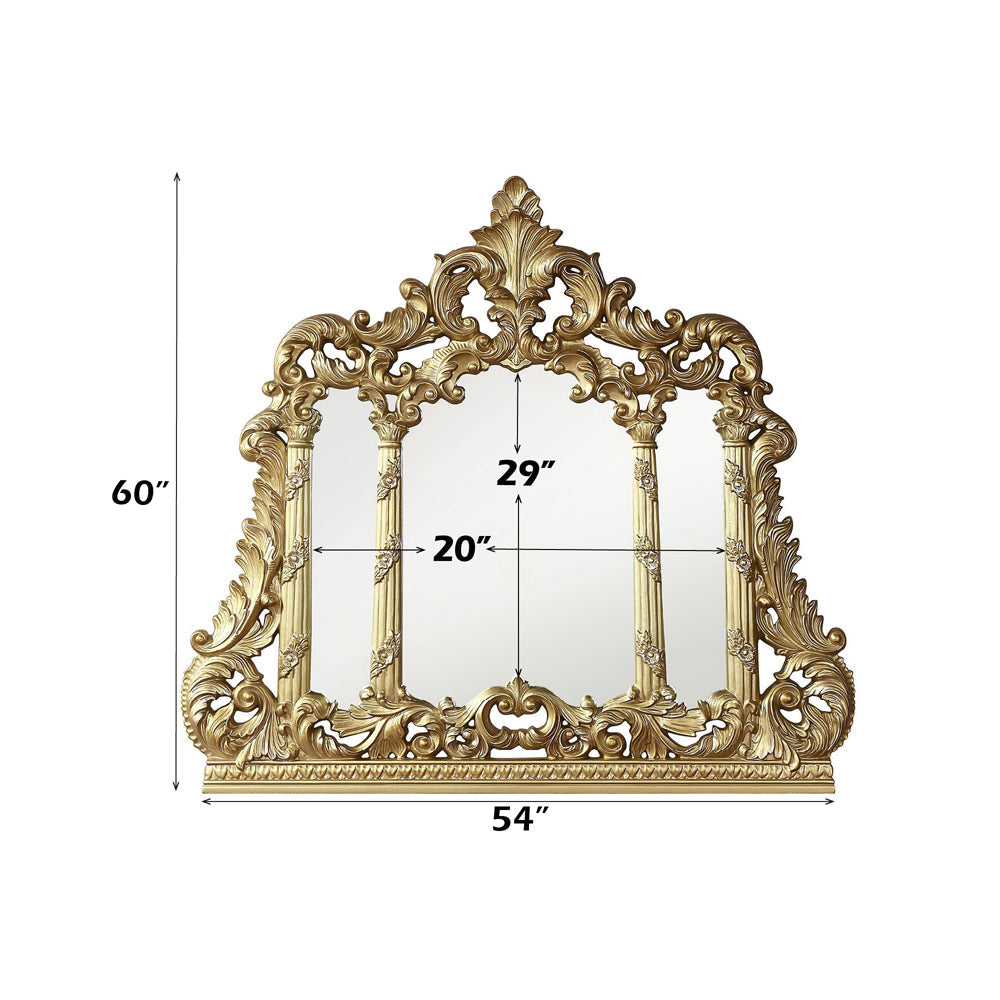 ACME Cabriole Gold Mirror Model BD01465