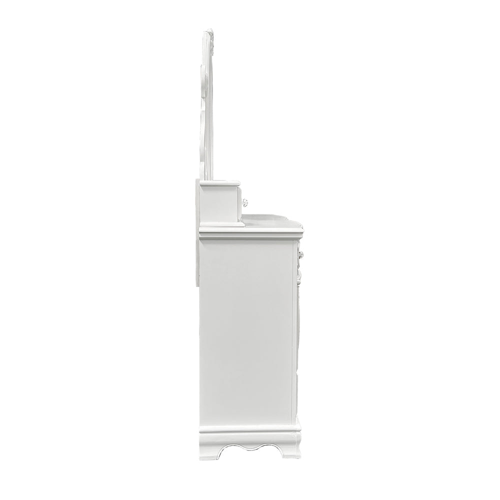 ACME Flora White Jewelry Mirror Model BD01640