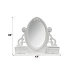 ACME Flora White Jewelry Mirror Model BD01640