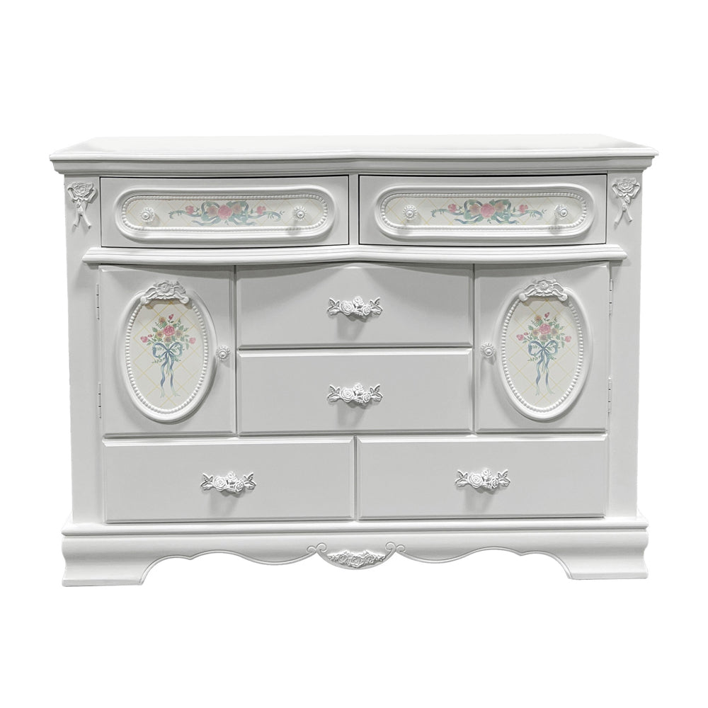 ACME Flora White Dresser with Door Model BD01641