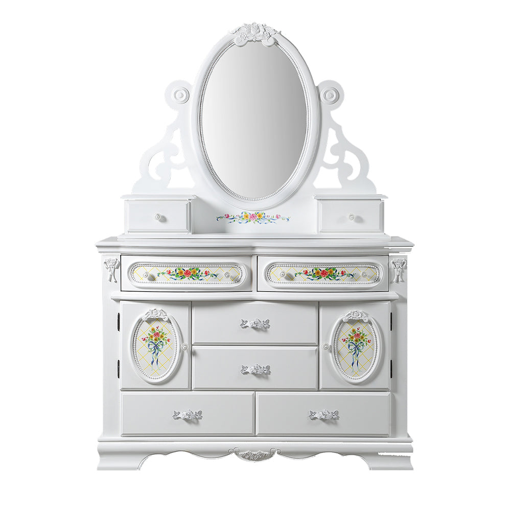 ACME Flora White Dresser with Door Model BD01641