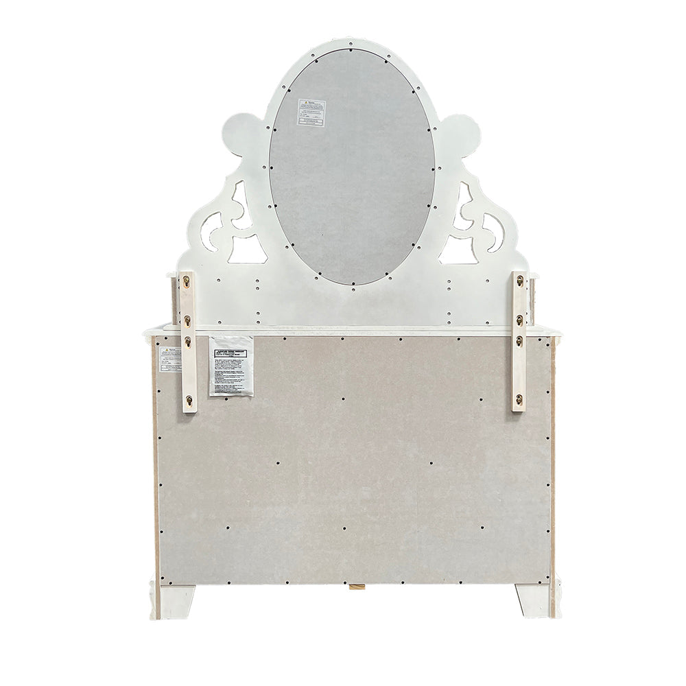 ACME Flora White Dresser with Door Model BD01641