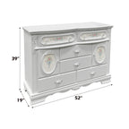 ACME Flora White Dresser with Door Model BD01641