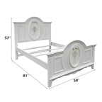ACME Flora White Full Bed Model BD01644F