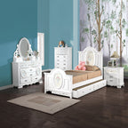 ACME Flora White Full Bed Model BD01644F